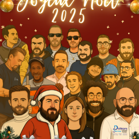 DOLLEANS SERVICE clôturiste dans le 27 vous souhaite de Joyeuses fêtes